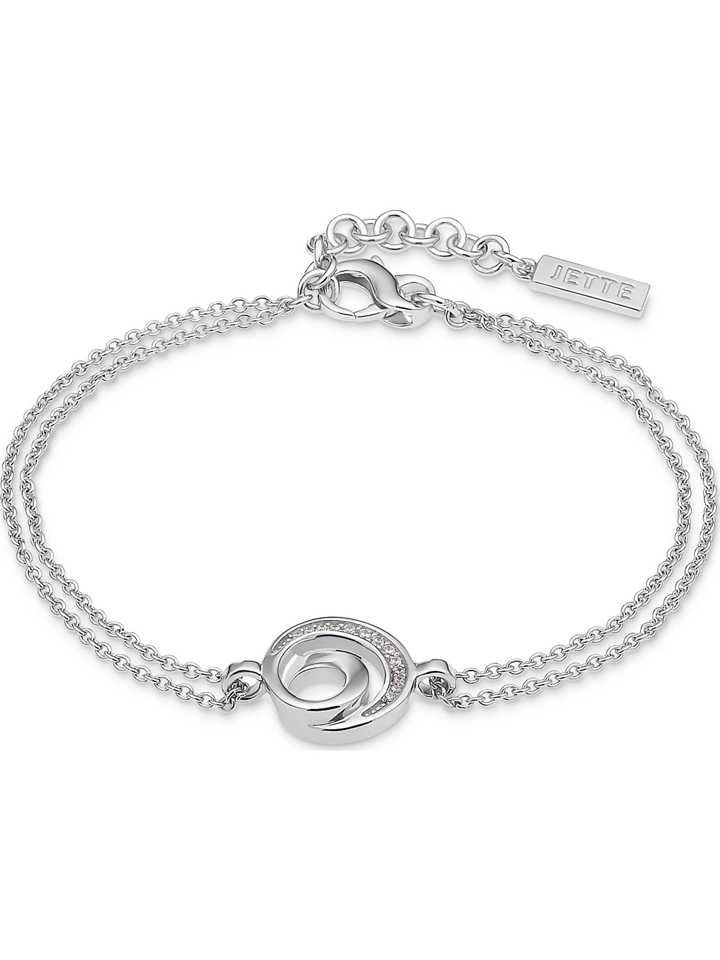 JETTE Bracelet in Silver: front
