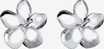 ELLI Earrings 'Frangipani Blüte' in Silver