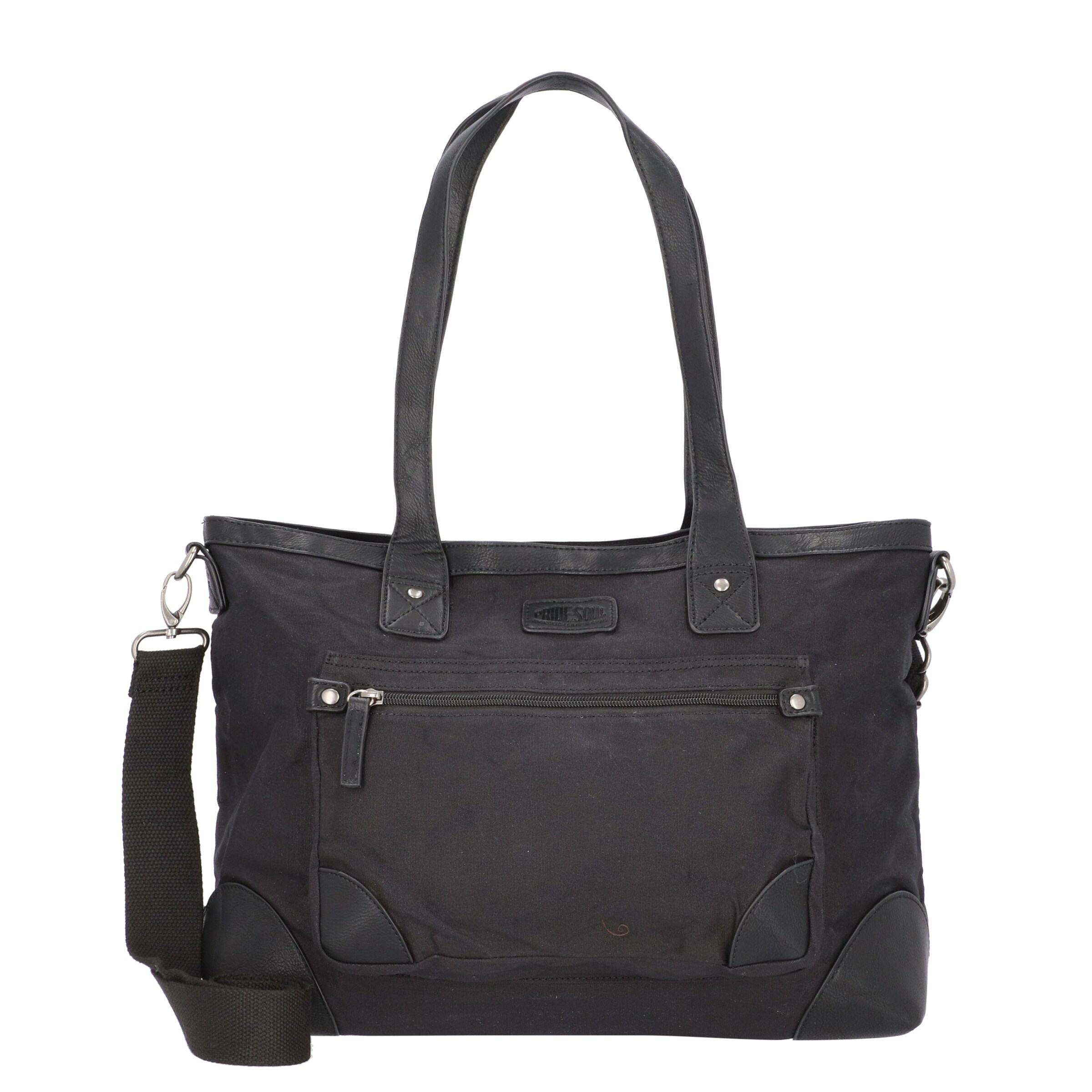 Borsa a spalla di Pride and Soul in nero: frontale