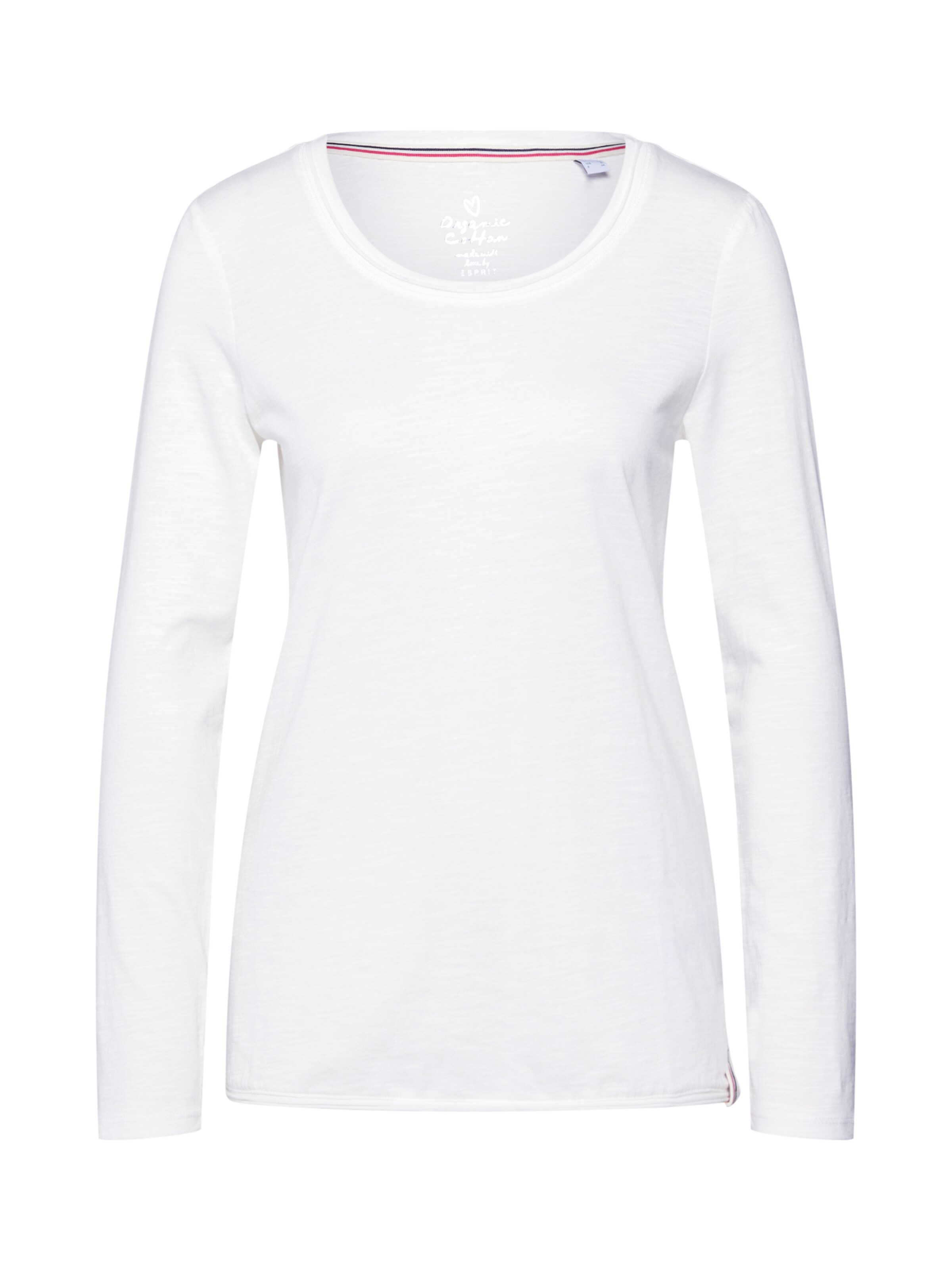 ESPRIT - Shirt 'OCS FLW Tee' in de kleur Wit