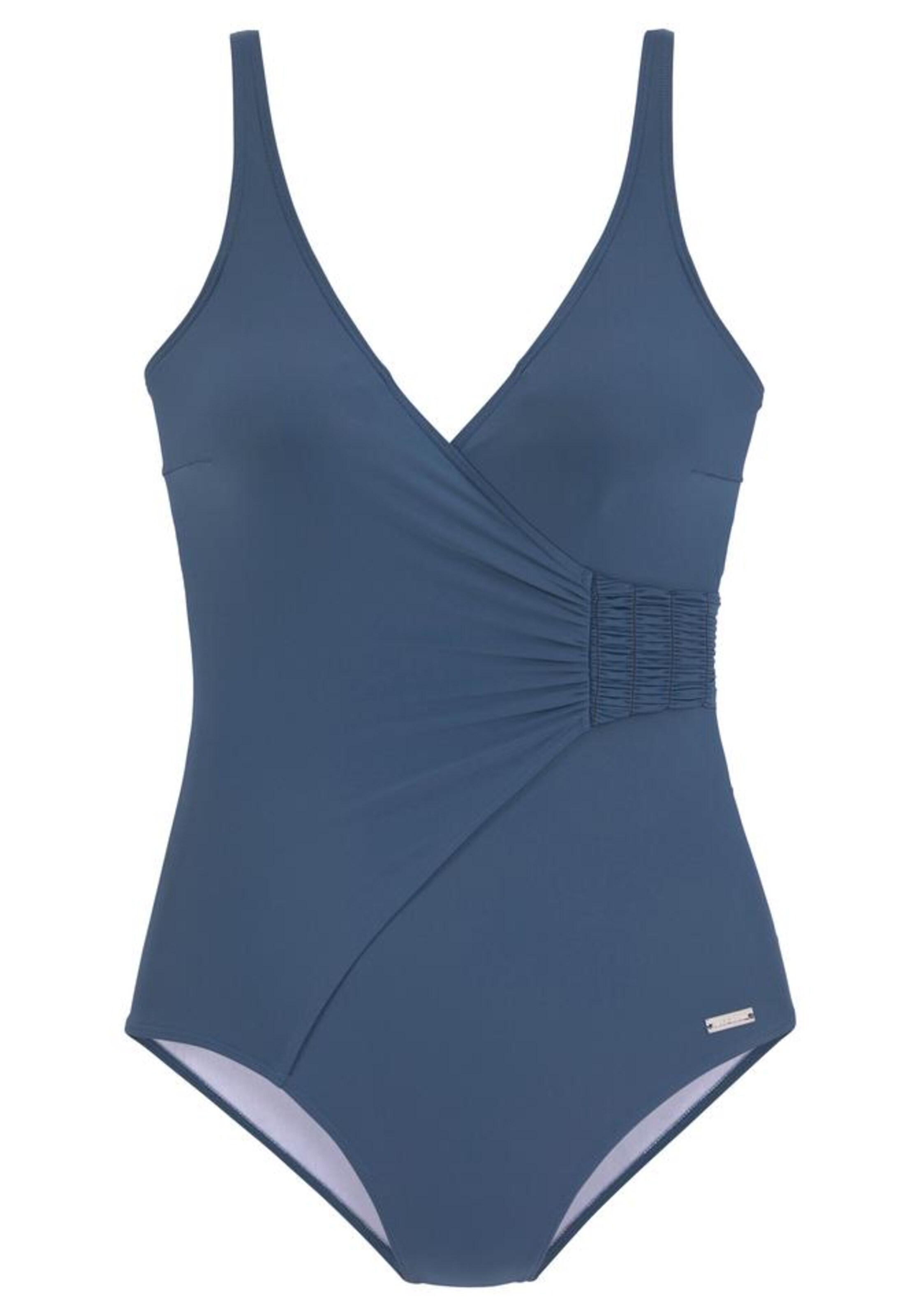 LASCANA Бюстие Бански костюм в синьо: отпред