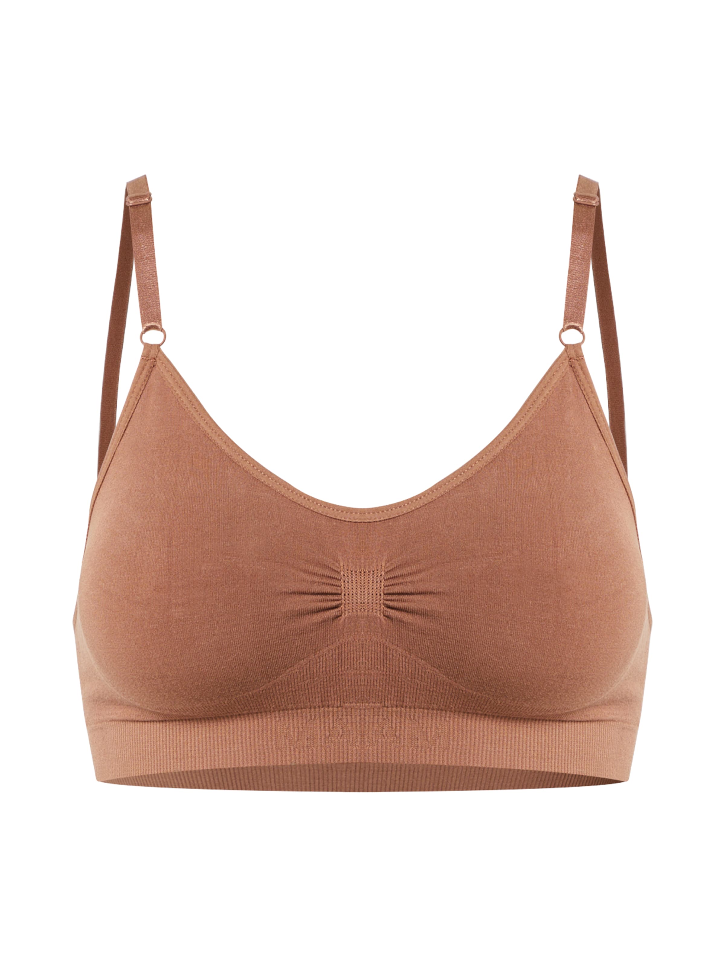 MAGIC Bodyfashion Regular Сутиен в кафяво: отпред