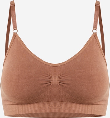 MAGIC Bodyfashion Regular Bra in Brown: front