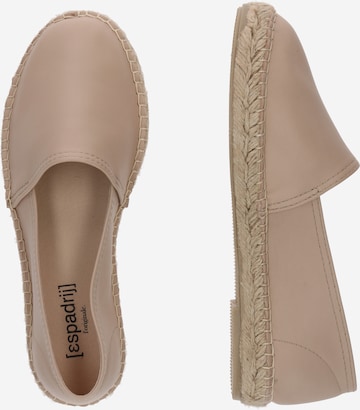 espadrij l´originale Espadrillaer 'Classic' i beige: side