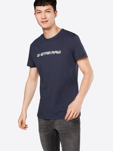 T-Shirt 'Loaq' G-Star RAW en bleu : devant