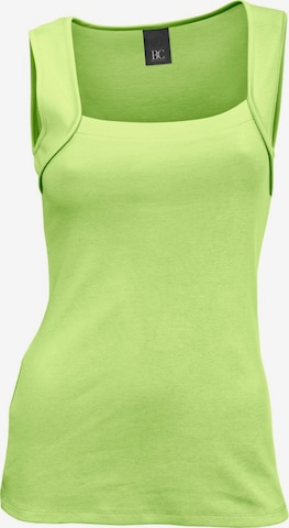 heine Top in Green: front