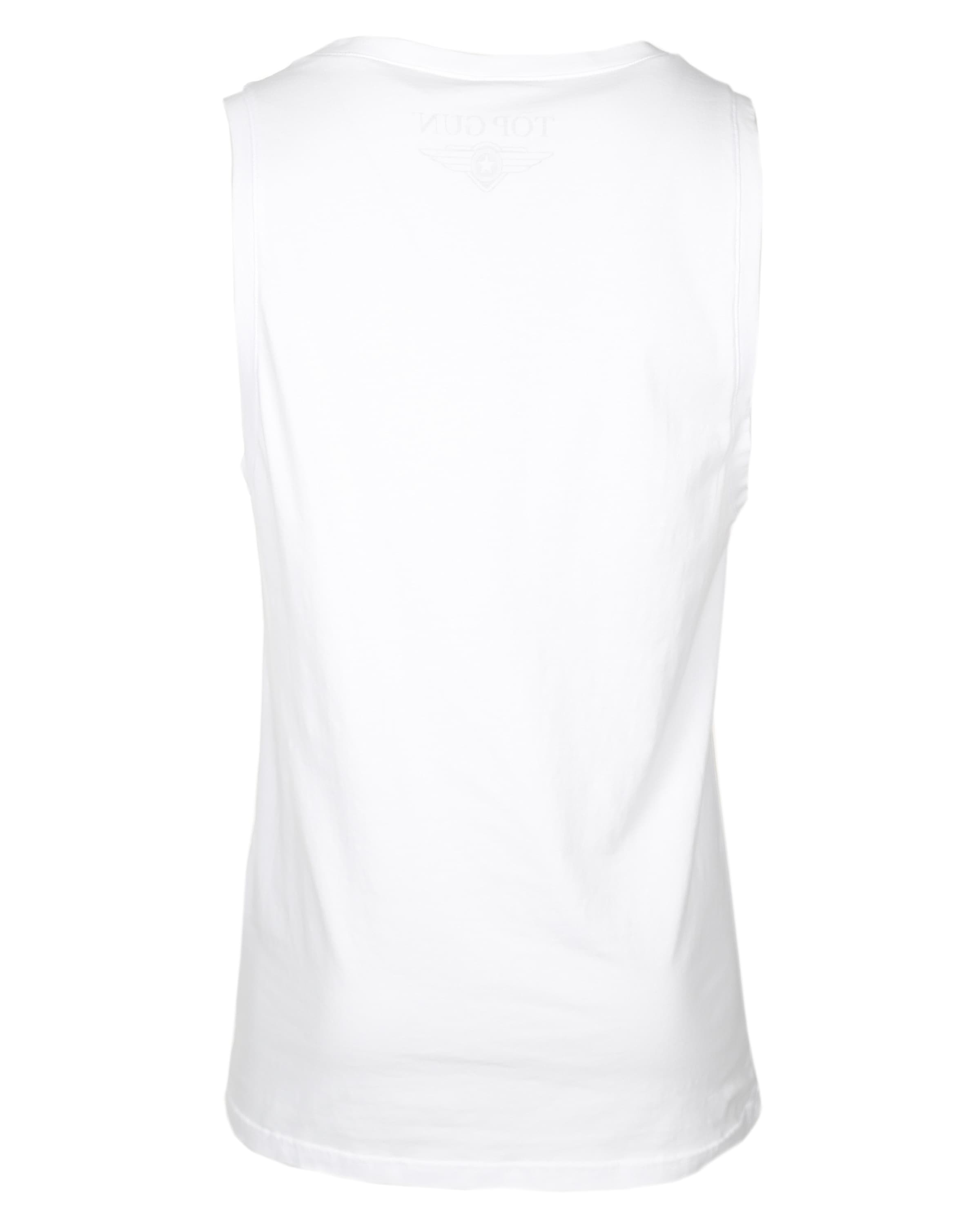 TOP GUN Shirt ' Engine ' in Wit