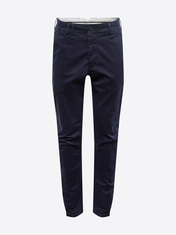G-STAR Slimfit Chino kalhoty 'Vetar slim' – modrá