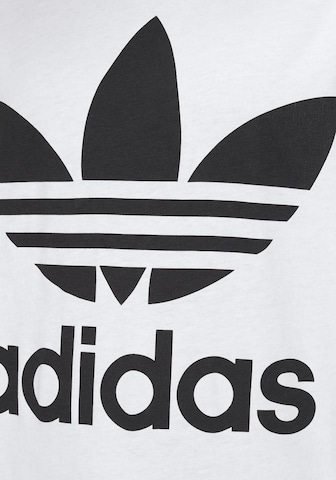 T-Shirt 'Trefoil' ADIDAS ORIGINALS en blanc