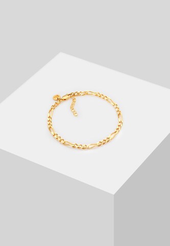 ELLI PREMIUM Armband Basic, Figaro in Gold