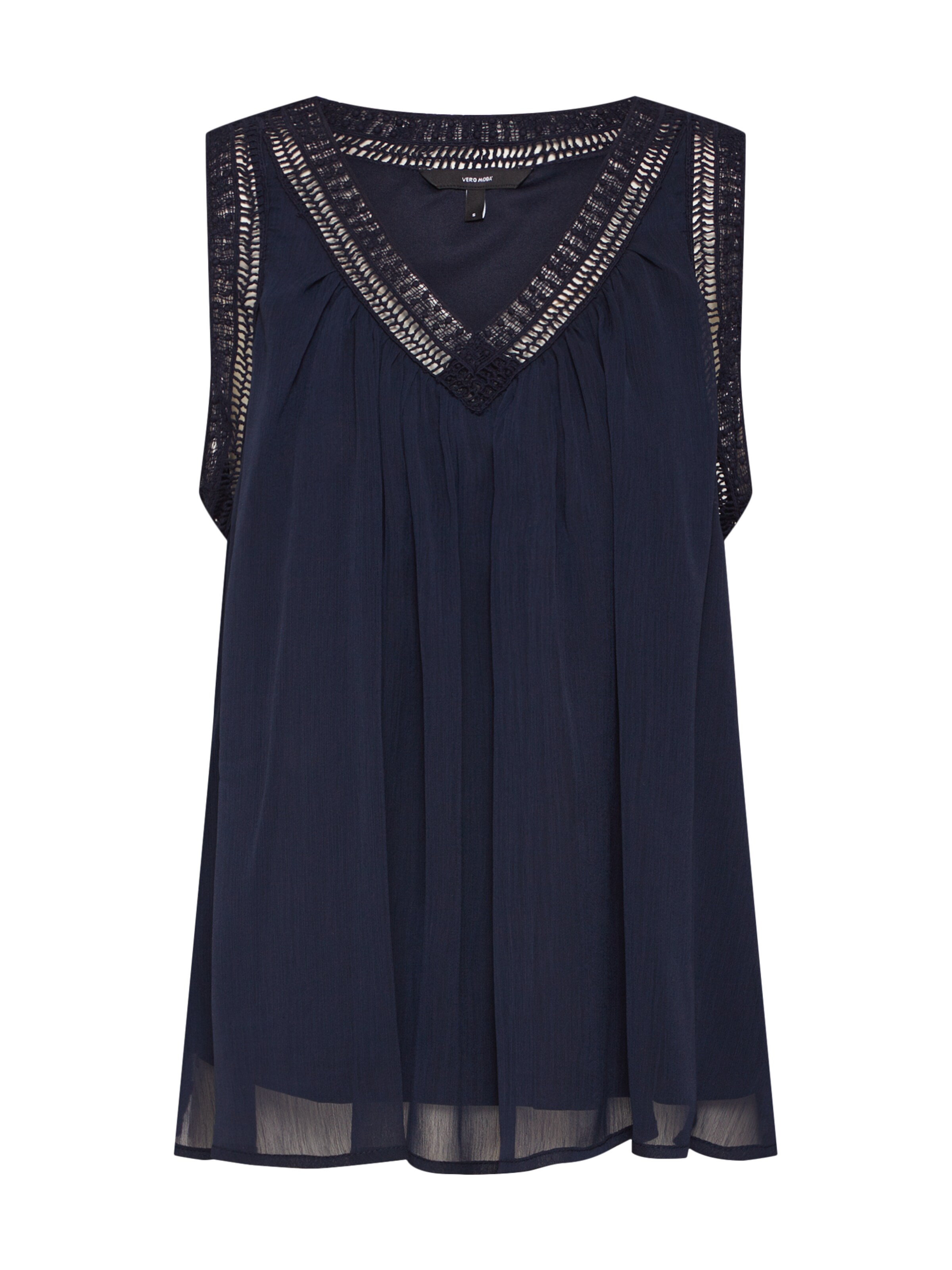 VERO MODA - Blouse 'ENJOY' in de kleur Nachtblauw