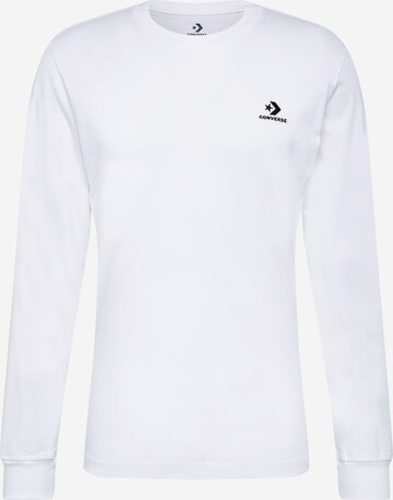 Coupe regular T-Shirt CONVERSE en blanc : devant