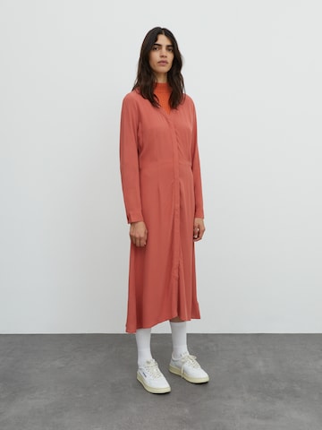 EDITED Shirt Dress 'Sallie' in Orange
