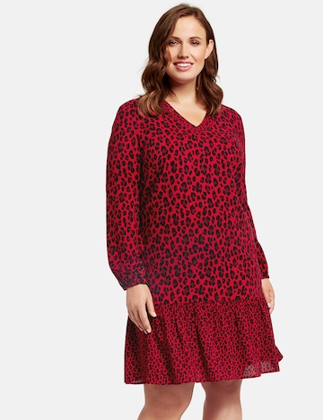 SAMOON Dress in Red: front