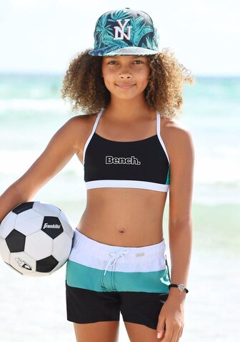 BENCH - Bustier Bikini en negro: frente