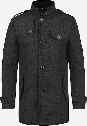 INDICODE JEANS Winter Coat 'Brandan' in Black: front