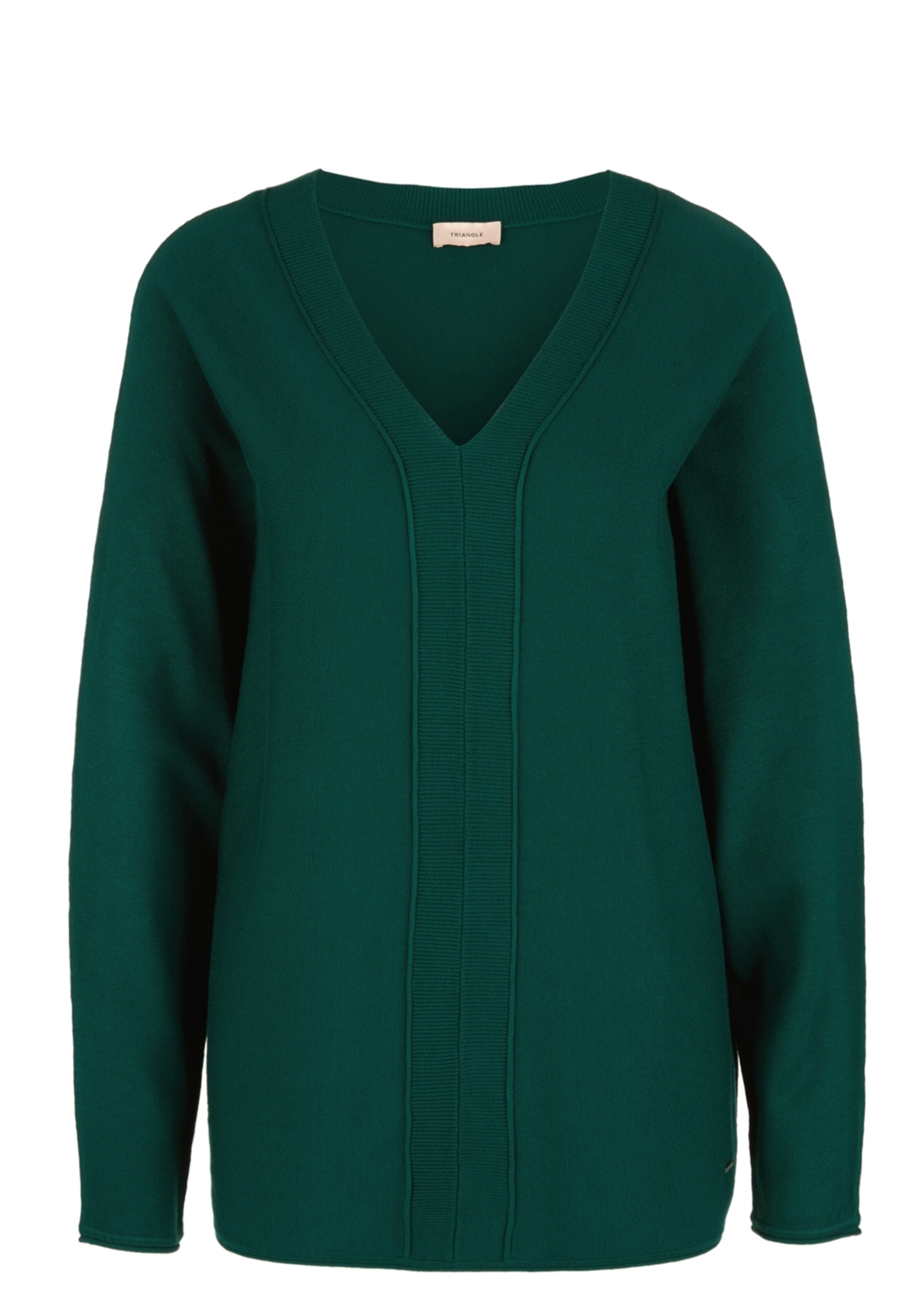TRIANGLE - Trui in de kleur Spar