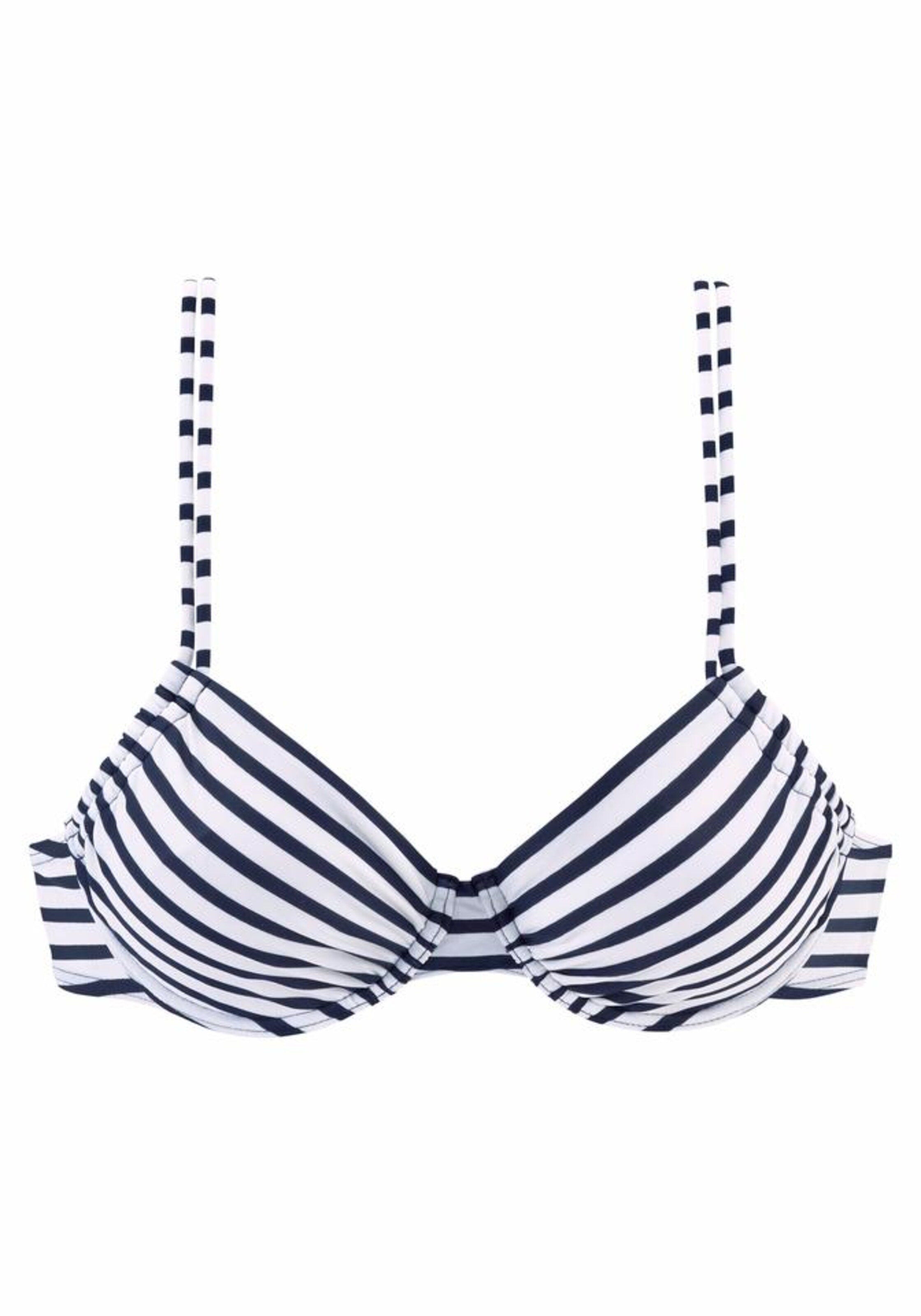 Moda mare UMsbN VENICE BEACH Top per bikini Summer in Navy 