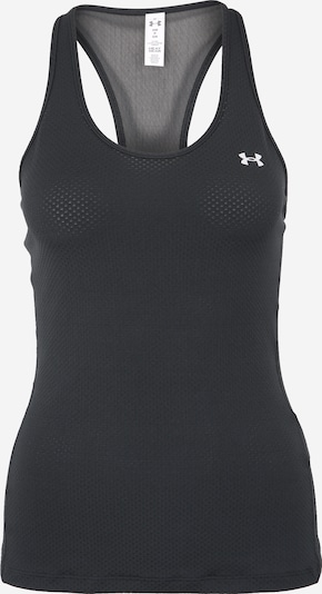 UNDER ARMOUR Sports Top in Black / White, Item view