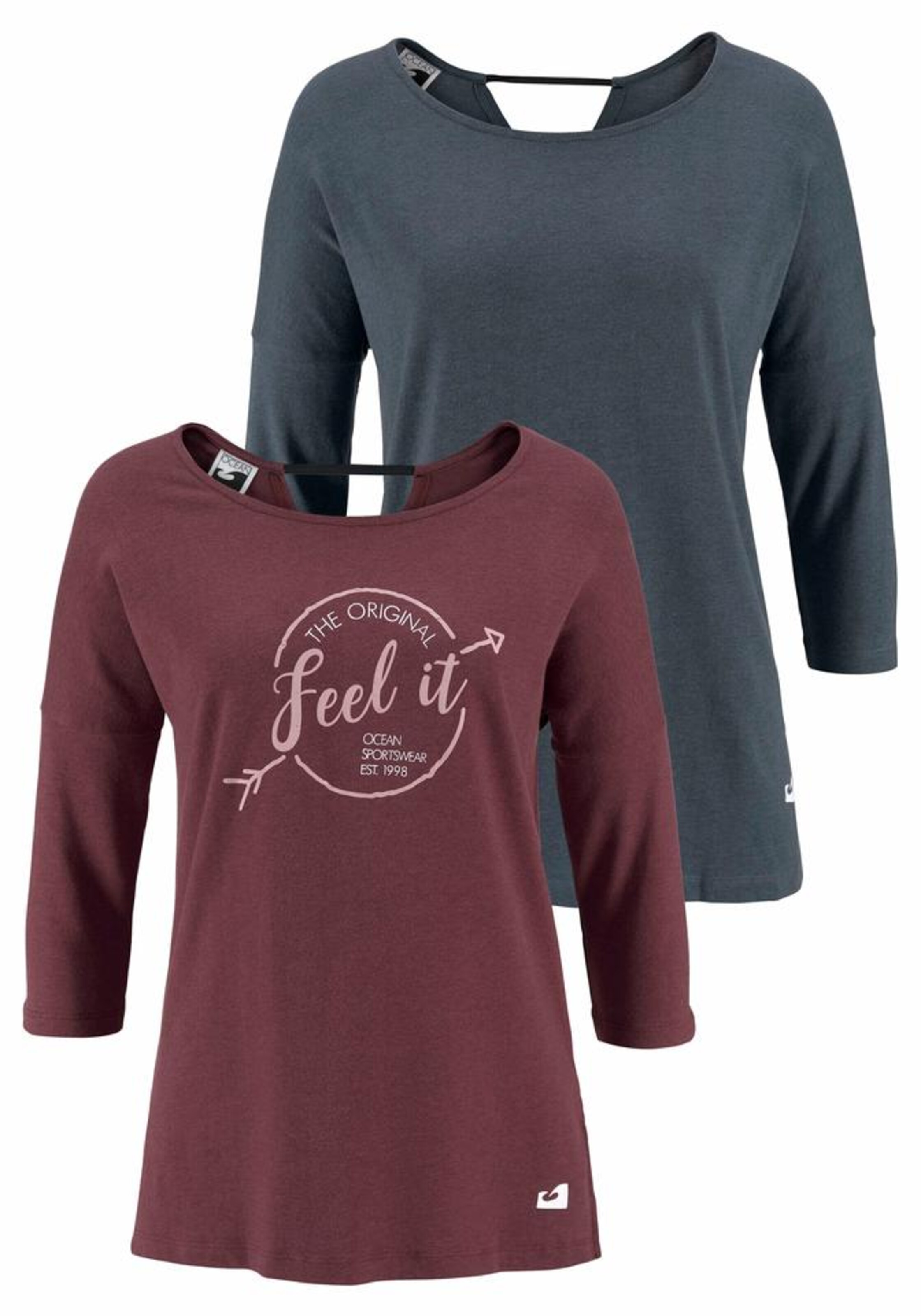 OCEAN SPORTSWEAR - T-Shirt in anthrazit