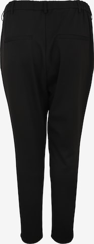 Tapered Pantaloni largi 'ZMaddison' de la Zizzi pe negru: spate