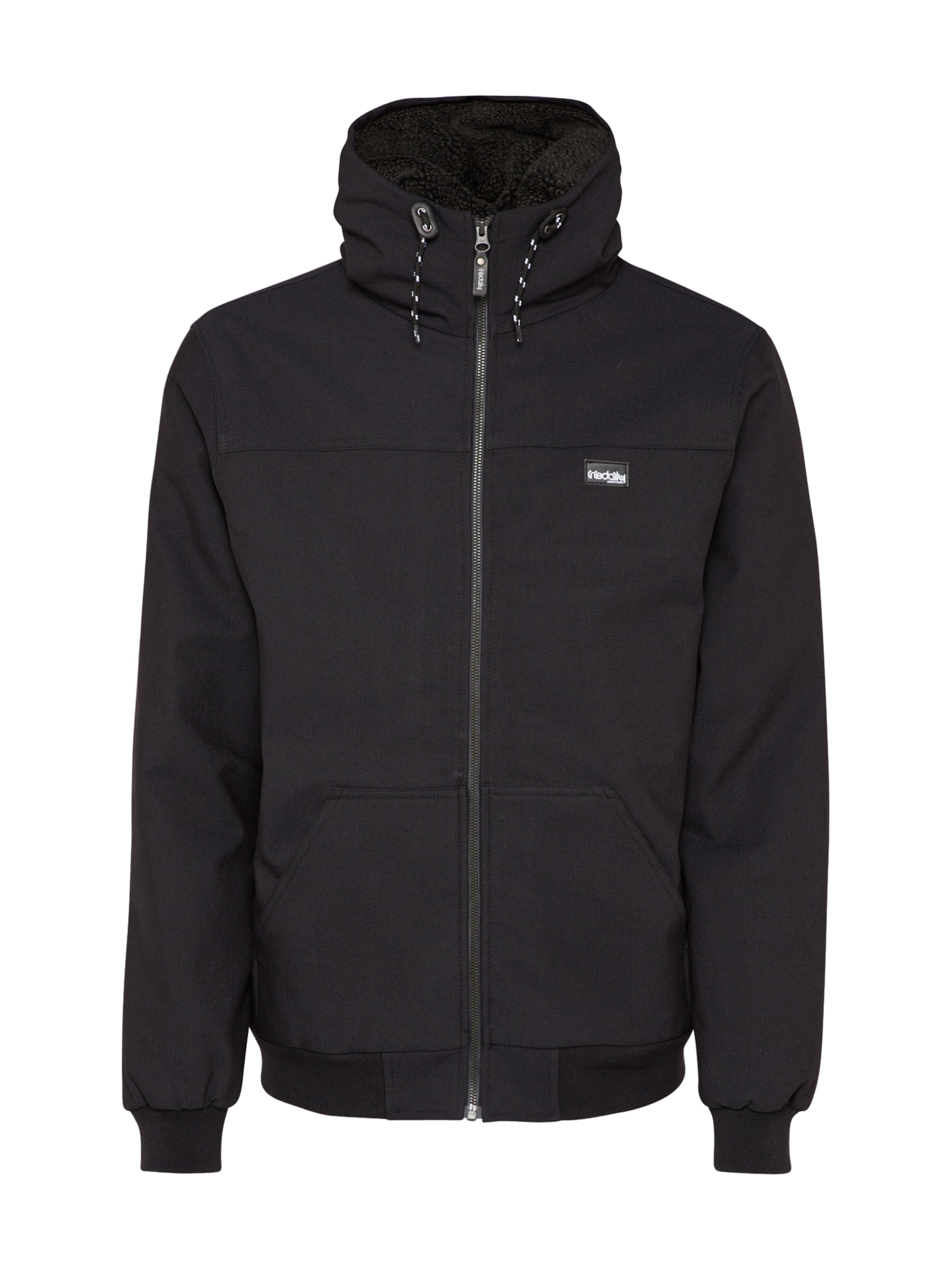 Iriedaily Between-season jacket in Black: front