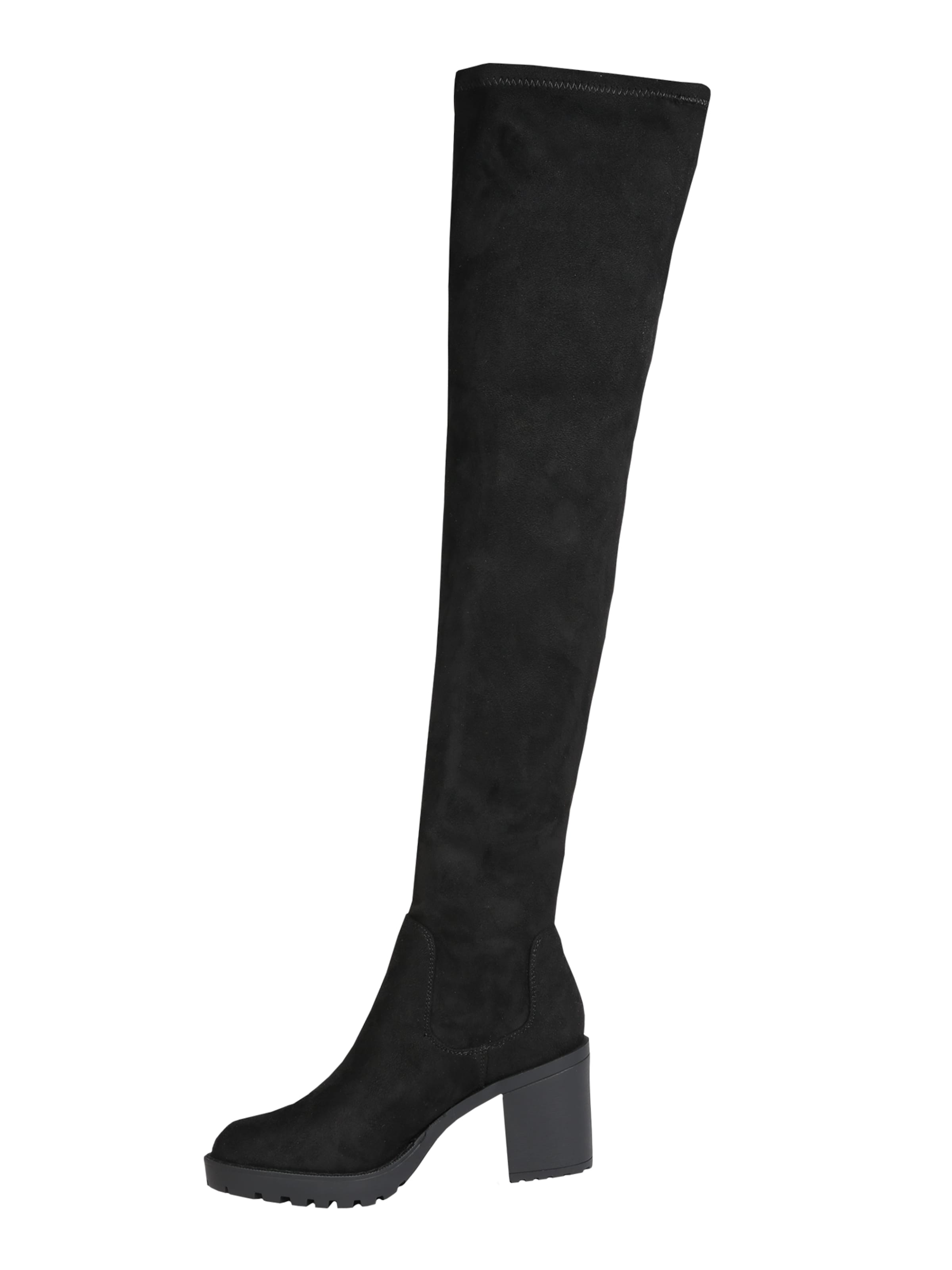 ONLY Over the Knee Boots in Black