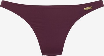 Pantaloncini per bikini 'Italy' di LASCANA in rosso: frontale