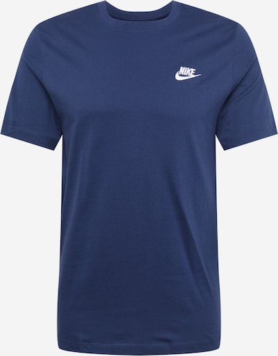 Nike Sportswear Tričko 'Club' - námornícka modrá / biela, Produkt