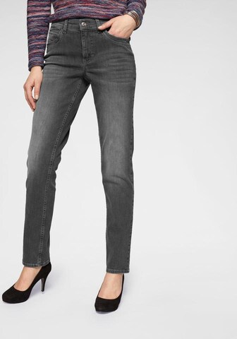 MAC Regular Jeans 'Angela New' in Grijs: voorkant