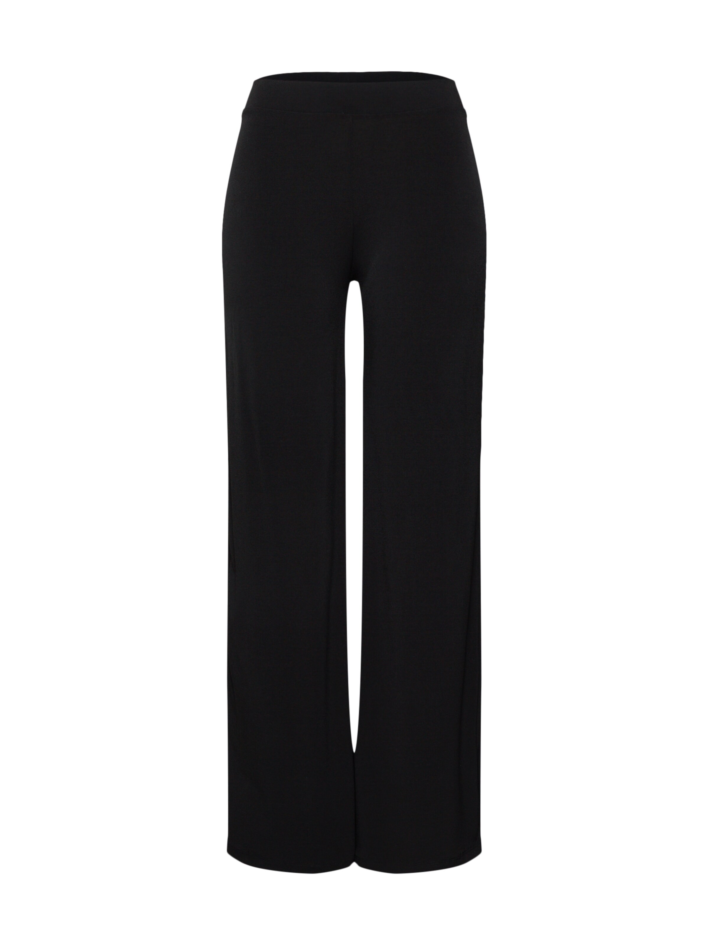 SISTERS POINT Wide leg Trousers in Black: front