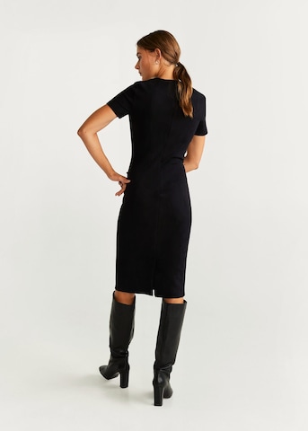 Rochie de la MANGO pe negru