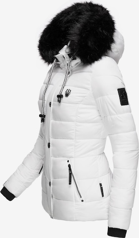 NAVAHOO Зимняя куртка 'Zuckerbiene' в Белый
