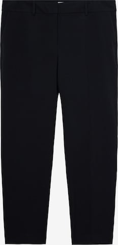 Pantalon à plis 'Xipy 7' MANGO en noir : devant