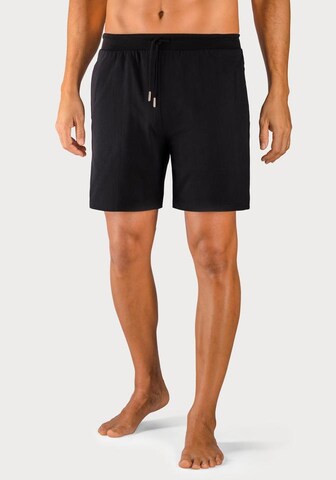 LE JOGGER Schlafshorts in Blau: predná strana