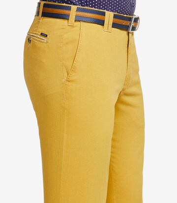 Meyer Hosen Regular Chino Pants 'Oslo' in Yellow