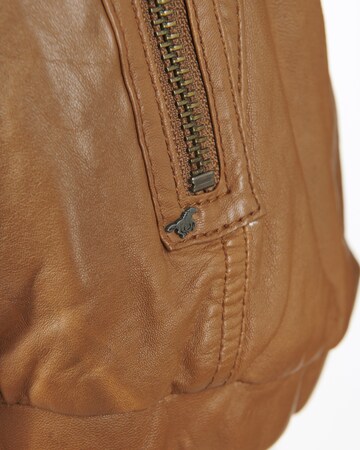 MUSTANG Lederjacke 'Lelu' in Braun