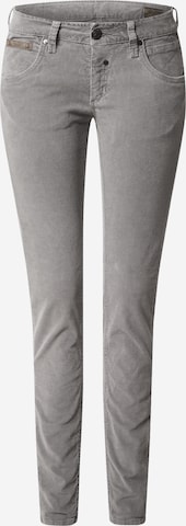 Herrlicher Skinny Broek in Grijs: voorkant