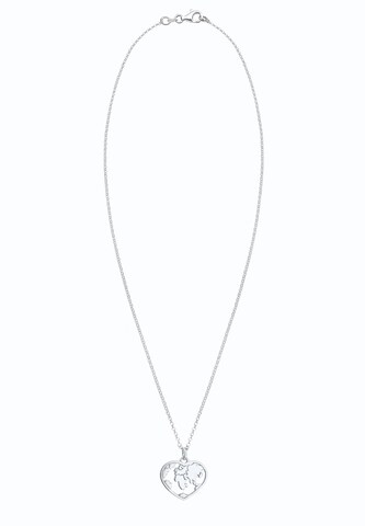 ELLI Halskette 'Weltkugel' in Silber