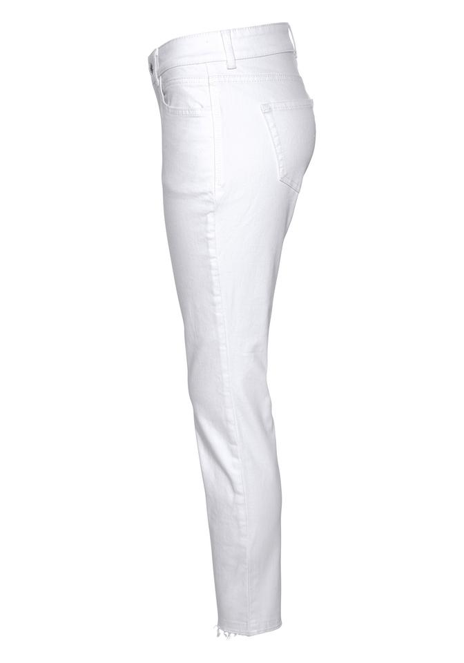 MAC Jeans Fringes in Weiß 