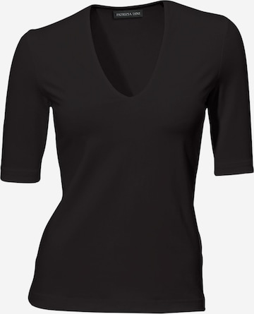 heine T-shirt i svart: framsida
