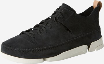 Chaussure de sport à lacets 'Trigenic' Clarks Originals en noir : devant