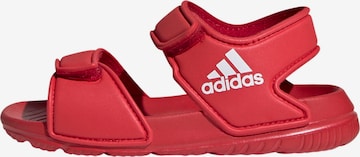 ADIDAS PERFORMANCE Badeschuh in Rot: front