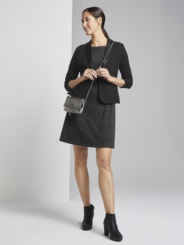 TOM TAILOR Blazer in Schwarz