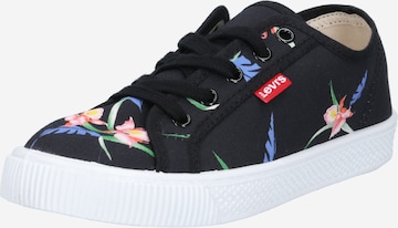 LEVI'S ® Låg sneaker 'Malibu Beach' i svart: framsida