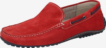 SIOUX Mocassins 'Callimo' in Rood: voorkant