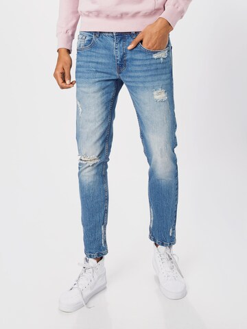 Redefined Rebel Jeans 'Stockholm Destroy' in Blau: predná strana