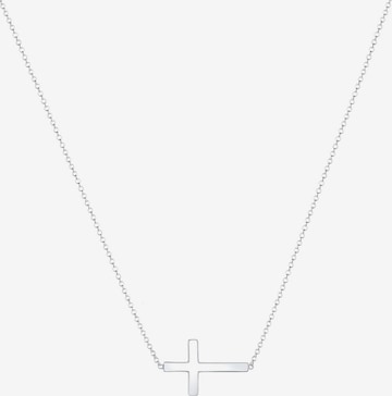 ELLI Necklace 'Kreuz' in Silver