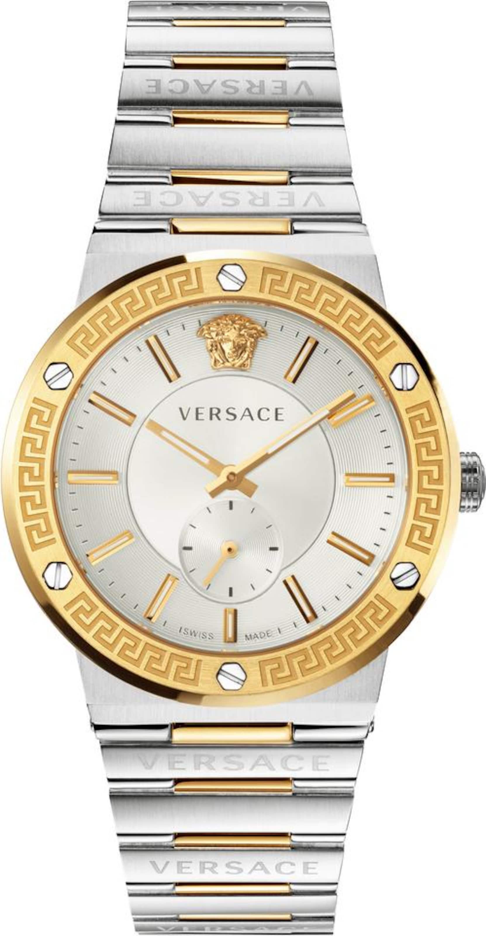 VERSACE Analog Watch in Gold: front