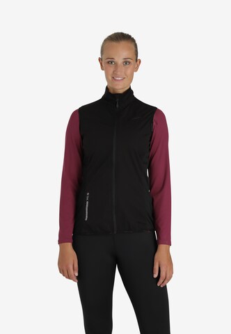 ENDURANCE Sportbodywarmer 'Cilta' in Zwart: voorkant